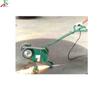 Máquina de pulido y rectificado de placas metálicas, máquina rectificadora eléctrica de placas de acero de empuje manual, equipo de rectificado y soldadura de placas de acero empalmadas
