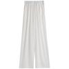 Pantalones de Pierna Ancha de Seda Helada Transfronterizos para Mujer Verano Delgados 2025 Nuevos Algodón Arrugado Hielo Casual Estilo Zen Drapeados Pantalones Yamamoto