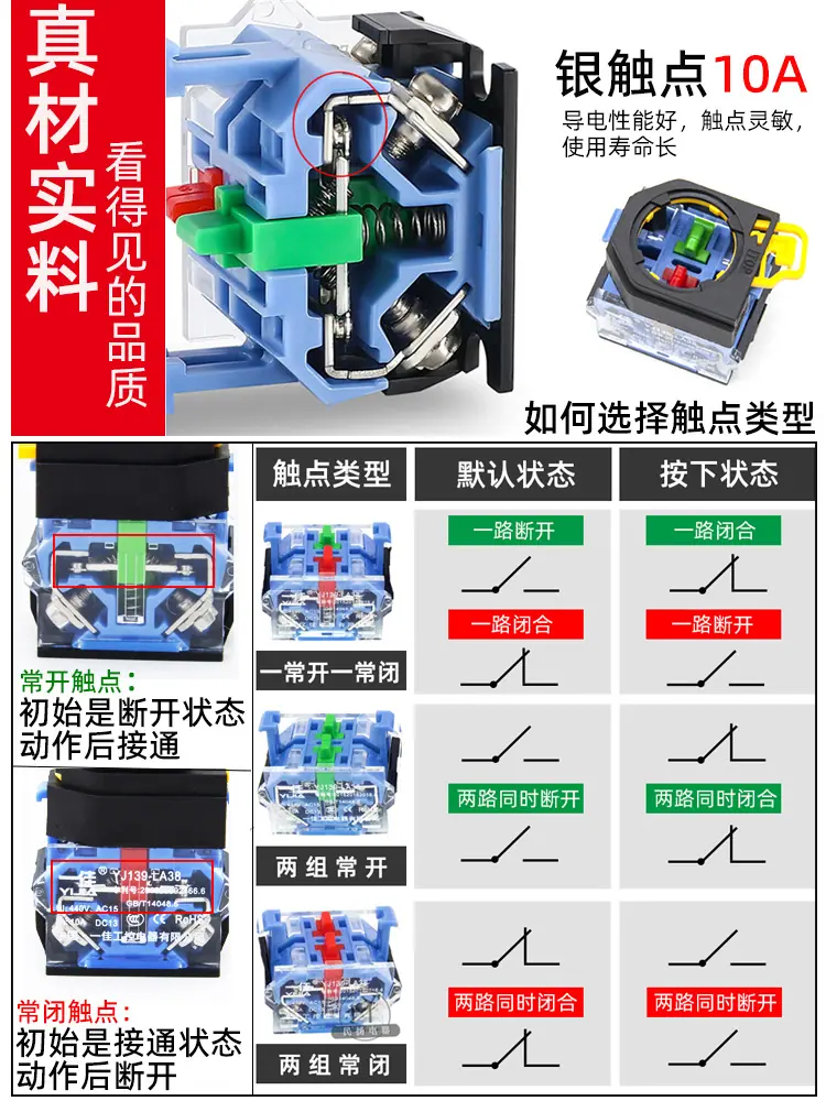 按钮开关