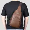 NIUCUNZH nova bolsa de peito de couro bolsa masculina bolsa de ombro mensageiro camada superior couro de vaca pasta masculina de negócios atacado
