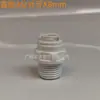 Conector Rápido para Purificador de Agua de 4 Puntos a 2 Puntos, 3 Puntos 8 12mm Codo en L 4X2 4X3 Adaptador de Tráquea con Diente Interno y Externo