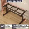 Suporte de Perna de Mesa Ajustável com Manivela Aço Inoxidável Viga Dupla Cruzada Suporte para Mesa de Computador Estudo Escritório Mesa de Café Mesa de Jantar Suporte