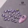 Nuevo Loto Loto Púrpura Arte de Uñas Taladro de Forma Especial Rojo de Internet Púrpura Plano Taladro de Forma Especial Taladro Fondo Dorado Adornos Taladro Arte de Uñas
