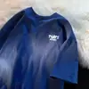 Camiseta de manga corta con estampado de dibujos animados de verano para hombre, marca nueva y moderna, corte holgado, adecuada para adolescentes y estudiantes, top de camiseta de media manga moderno