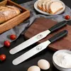 Yabao Baking Tools: Yaman Curved Cake Spatula, Straight Cake Spatula, Cream Spatula, Scraper, Baking Cake Knife Set