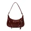 Bolso Bandolera de Moda Coreana de Nicho Tipo Bollo para Mujer Otoño 2025 Nuevo Textura de Alta Gama Estilo Extranjero Bolso de Hombro Único Cruzado