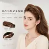 Diadema de ala ancha para mujer, versátil, diadema de corona alta, nuevo estilo 2026, elegante pinza para el pelo retorcida, accesorio para el cabello