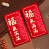 Sobres rojos creativos para el Año Nuevo Chino, auspiciosos y de buena suerte, sobres rojos universales de mil yuanes, sobres rojos esmerilados con purpurina, directo de fábrica