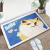 Tapete de Baño Temu Transfronterizo Imitación Cachemir, Engrosado, Absorbente de Agua, Antideslizante, Tapete Resistente al Desgaste para Puerta de Entrada