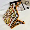 Lenço de Seda Coreano Fácil de Cuidar e Resistente a Amassados, Lenço Decorativo Pequeno para Pescoço com Padrão Paisley Listrado Bolinhas Diamante Fashion Retrô, Lenço de Cabeça, Lenço
