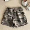 Conjunto Infantil Menina Verão Novo Estilo Top de Alcinha com Bolinhas e Renda Calça Camuflada Conjunto de Duas Peças 62786