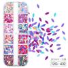 Cross-Border Horse eye Phoenix olho arroz manicure lantejoulas glitter ouro em pó jóias grandes lantejoulas patch maquiagem Unha polonês cola