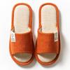 Pantuflas de lino de verano para mujer, antideslizantes, para interiores, para las cuatro estaciones, estilo japonés, para parejas, con suela suave y silenciosa, de algodón y lino para hombre.