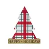 Productos de Madera Navidad Creativo Adornos de Árbol de Navidad Americano Adornos de Madera para Escritorio Decoración del Hogar Artesanías de Madera