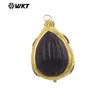 Wt-P2071 Forma Clásica de Gota de Agua Esmalte de Colores Chapado en Oro de 18 Quilates Accesorios Colgantes para Pendientes DIY Decoración de Collares