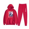 Jujutsu Kaisen Spell Battle Novo Casual Trendy Cartoon Texto Impressão Moletom Masculino e Feminino