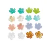 Flor de Cinco Pétalos Base de Flor Acrílica Accesorios para Joyería DIY Accesorios para el Cabello con Flores Materiales para Fundas de Teléfono Móvil Nácar DIY