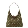 Bolso de Tote Retro de Otoño con Lunares y Lazo para Mujer, Gran Capacidad, para Viajes Diarios, Estilo Suave, Bolso de Mano Grande para el Día a Día