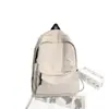 Mochila para Hombre, Mochila de Viaje Simple de Gran Capacidad para Mujer, Bolso Escolar Casual Estilo Japonés para Estudiantes de Secundaria, Preparatoria y Universidad