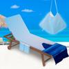 Nuevo Producto Cubierta de Microfibra para Silla de Playa Toalla de Playa Bolsa Impresión Digital 3D Moda Serie Costera Toalla para Silla Lounge