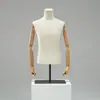 Maniquí de Medio Cuerpo para Tienda de Ropa, Soporte de Maniquí para Hombre, Exhibidor de Maniquí para Tienda de Ropa para Hombre