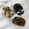 Pinza para el pelo de acetato de alta gama de lujo Wjia para mujer con diseño de hebilla redonda, Pasador flexible, Accesorio para el pelo, Pinza de tiburón