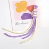 Pulseira Cordão de Nó Espiral Duas Cores Cordão para Celular Chaveiro Arco-Íris Masculino e Feminino Corda Anti-Perda para Celular Acessórios Venda por Atacado