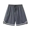 Pantalones Cortos Deportivos para Hombre, Verano Finos Holgados de Baloncesto, Modernos de Secado Rápido Transpirables Casuales de Longitud Media