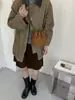 Bolso de Cubo con Cordón de Velour de Moda para Mujer 2026 Nuevo Bolso de Hombro Único para Mujer Bolso Cruzado de Nicho con Sensación de Alta Gama