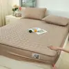 Sábana bajera de algodón tipo A, cubrecolchón, colcha a prueba de polvo, protector de colchón, transpirable y resistente a las manchas, fabricado con algodón de Xinjiang y con propiedades antibacterianas