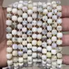 6mm 8mm Pedra Natural Cristal Ágata Canto Chanfrado Quadrado DIY Pulseira Colar Acessórios de Joias Produtos Semi-Acabados Atacado