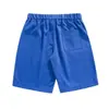 2023 Verão Novo Shorts Casuais Calças de Cinco Pontos Soltos Simples Shorts Multicoloridos para Homens e Mulheres com Cinto