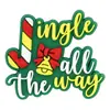 Encantos de Zueco de Dibujos Animados de PVC para Navidad Copo de Nieve Hombre de Jengibre Muñeco de Nieve Hebillas de Zapato de Goma Blanda Accesorios de Decoración de Zapatos DIY Festivos