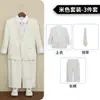 Conjunto de Traje de Dos Piezas para Niños Niños, Ropa Formal para Padrino de Boda, Atuendo de Primavera y Verano para Anfitrión de Evento de Piano, Traje Elegante para Niños