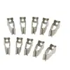 Tubo de Cuarzo clip clip fijo tubo de calentamiento eléctrico tubo de calentamiento soporte fijo soporte de acero inoxidable Portabrazadera para Tubo de Calentamiento