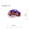 Jingdezhen cerámica joyería accesorios hechos a mano material no se desvanece cuentas de caracol agujero grande cuentas sueltas diy estudiante tejido