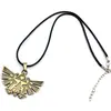 Collar Zelda Leyenda Logo de Bronce Colgante de Collar Ojo de Hick de Link Empaque Bolsa Opp
