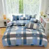 Novo Conjunto de Quatro Peças Estilo Chinês Cartoon Grau A para Mães e Bebês, Conjunto Simples de Três Peças para Cama de Dormitório, Capa de Edredom Individual Estilo Ins
