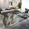 Tapete para Sala de Estar de Luxo Leve e de Alta Qualidade, Tapete Grande para Cobertura Total de Sofá e Mesa de Centro, Tapete Doméstico de Veludo Cristal Resistente a Manchas