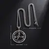 Estilo Europeo y Americano Nuevo Colgante de Acero Inoxidable con Patrón de Dios Mágico de 72 Columnas Solomon para Hombre Moda Elegante Collar de Acero de Titanio para Mujer