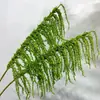Plantas Pendentes Artificiais Verdes para Decoração de Parede de Fundo, Decorações Penduradas para Salão de Casamento com Tema Floresta, Salgueiro Chorão, Grama Barba de Dragão