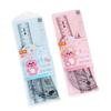 Set de Productos Competitivos Xiaoyuer 1318 con Escala Clara para Medir Estudiantes Bolsa de PVC Engrosada Set de Papelería de Cuatro Piezas 20cm