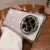 Funda Ultra Resistente con Airbag en las Cuatro Esquinas Anti-Caídas Adecuada para Huawei Mate80Promax Funda para Teléfono Móvil Transparente Galvanizada Pura80 Funda Suave