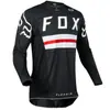 Ropa Fox Downhill Ropa de Ciclismo para Bicicleta de Montaña Tops de Manga Larga para Hombre Verano Ropa de Motocicleta Todoterreno Camiseta Venta al por Mayor