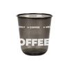 Portavasos de Papel Mayordomo Taza de Papel para Café Desechable Engrosada de Doble Capa Aislada Vaso de Papel Hueco Embalaje para Llevar con Tapa Vaso para Bebida Caliente