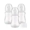 Biberones de Comercio Exterior 240ml Botellas de Plástico PP de Grado Alimenticio Anticaídas y Antiexplosión Biberones de Boca Ancha Fabricante Venta al por Mayor