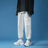 Pantalones Hombre Verano Delgados Pierna Ancha Pierna Casual Pantalones Dibujo Animado Pareja Pantalones Deportivos Moda Coreana Pierna Pantalones de Chándal