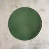 Manteles Individuales Europeos Hechos a Mano Redondos a Prueba de Aceite Antideslizantes Aislamiento Mat Plato Mat Tazón Mat Posavasos Cocina Hogar Simple Mantel Individual de PP