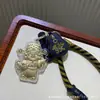 Pingente de Bolsa de Celular Ouro Puro 999 Deus da Riqueza, Moderno e na Moda, Presente de Luxo, Pode Ser Dado à Namorada, Atacado Disponível