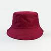 Chapéu de Pescador Reversível Estilo Coreano Simples Casual Versátil Chapéu Balde Cor Sólida Chapéu de Sol Chapéu de Casal Chapéu Balde Emagrecedor